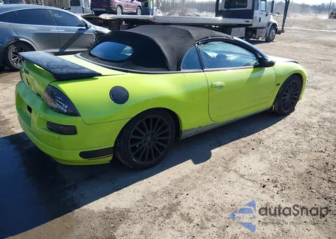 2003 Mitsubishi Eclipse Spyder Gts z USA, uszkodzony, nr VIN 4A3AE75H63E026183
